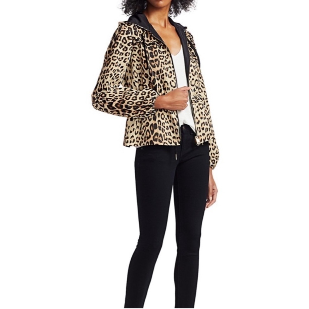 Generation Love Animal Print Bomber Jacket